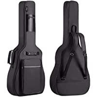 CAHAYA Funda de Guitarra Universal [Nuevo Versión Mejorada]- Acolchada con 2 bolsillos para Guitarra Acústica- Clásica y…
